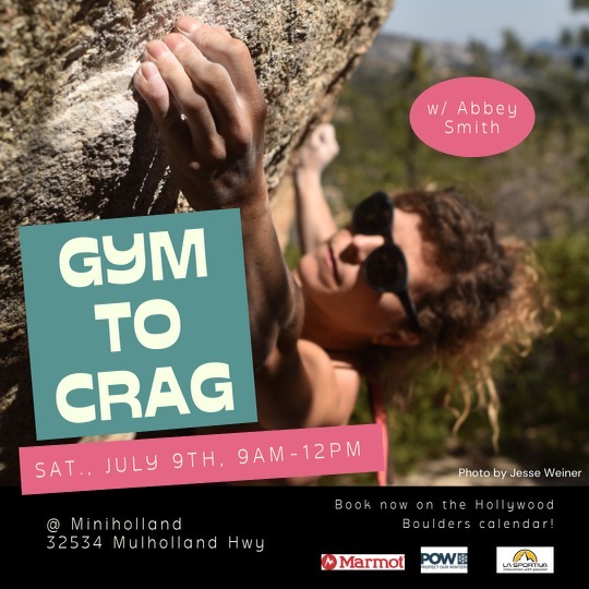 Gym to Crag w/ Abbey Smith