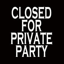 The Club is closed for a Private Party until 10pm Austin concert poster